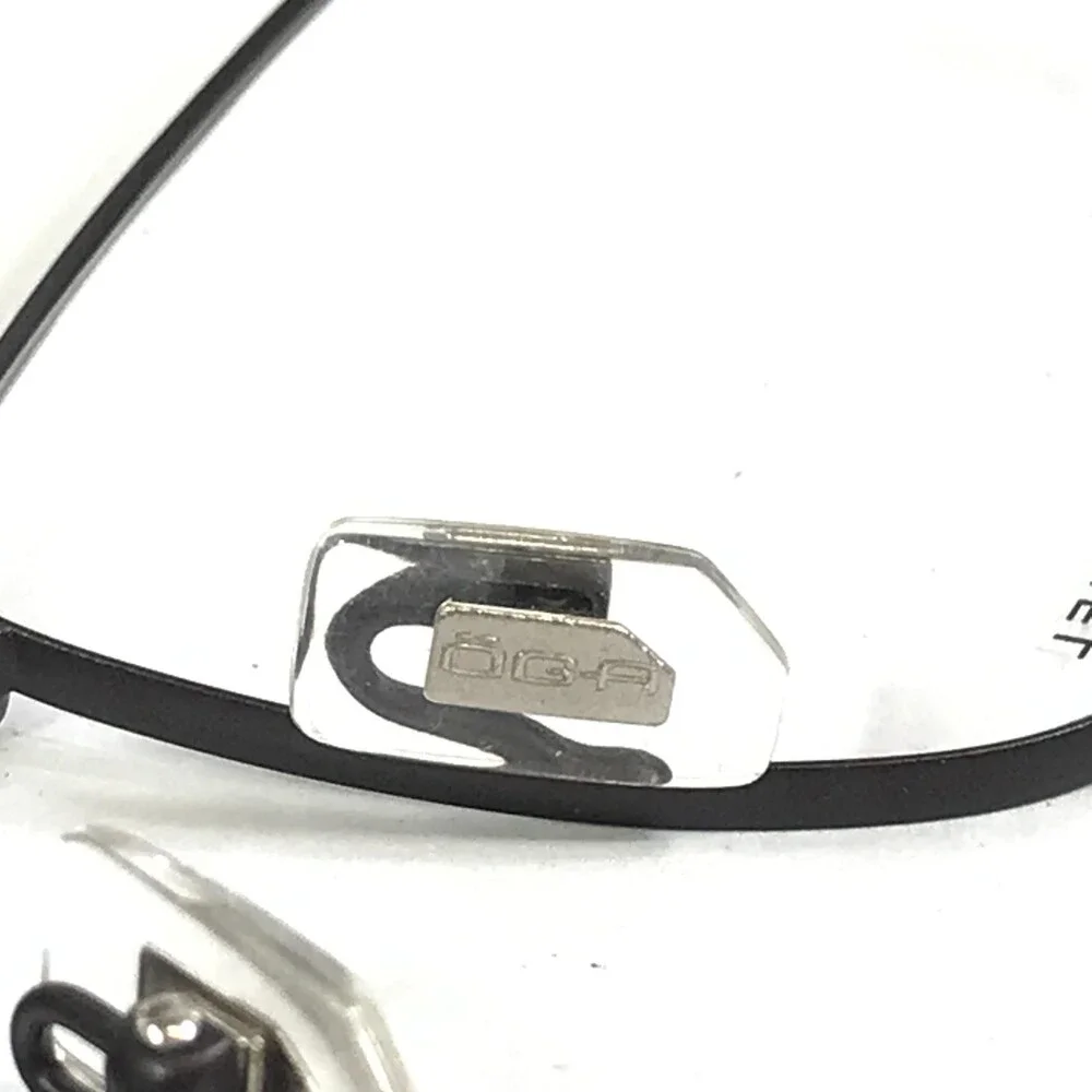 OGA by Morel Eyeglasses Frames 10063O MR05 Black Tortoise Full Rim 59-19-150